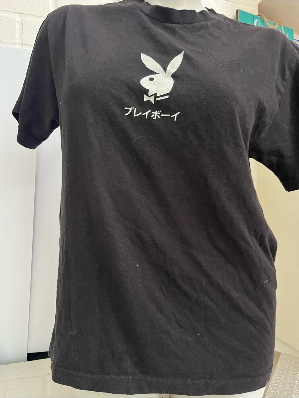 Playboy Tokyo ' Black Logo T-Shirt